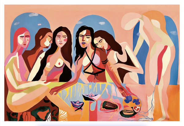 LETZTES ABENDMAHL (LAST SUPPER) ART PRINT X UN WOMEN AUSTRIA