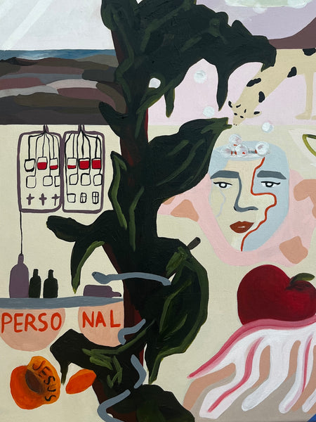 PERSONAL JESUS (TREE OF LIFE) Double Painting